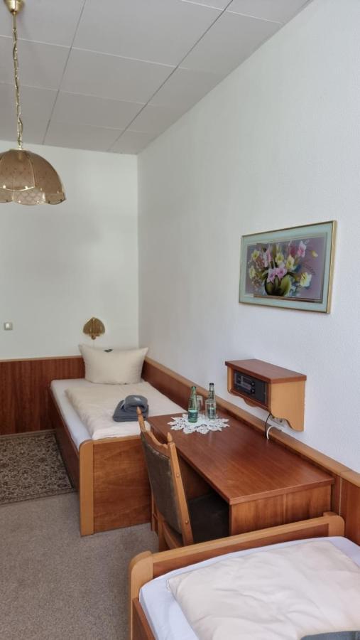 Cafe Zur Talsperre Hotel Chemnitz Kültér fotó