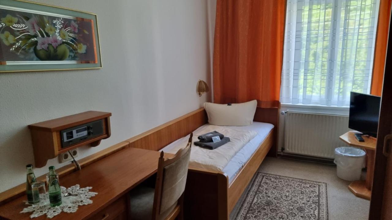 Cafe Zur Talsperre Hotel Chemnitz Kültér fotó
